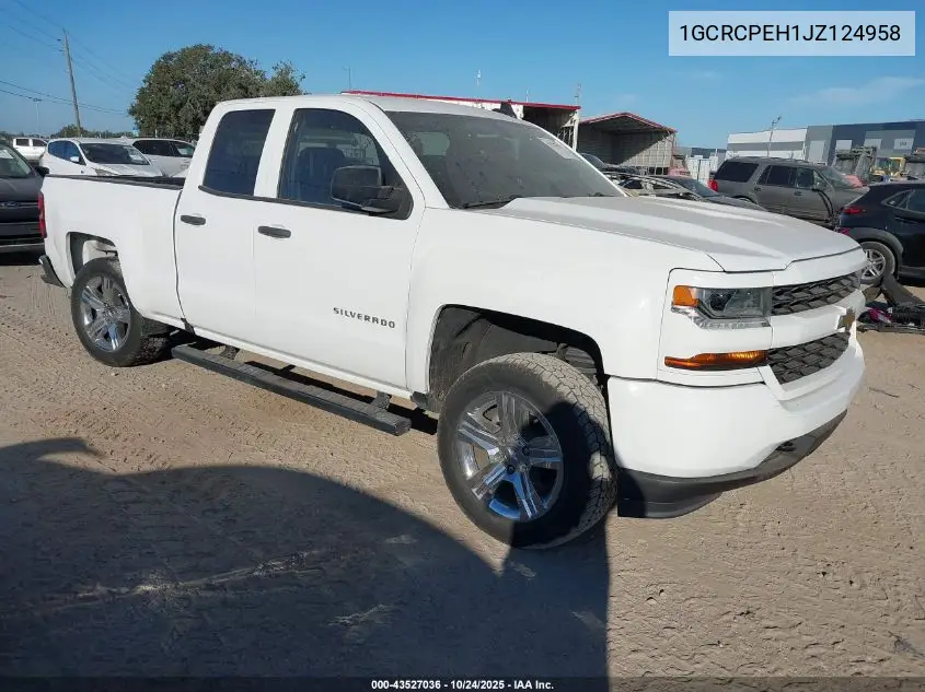 1GCRCPEH1JZ124958 2018 Chevrolet Silverado 1500 Custom