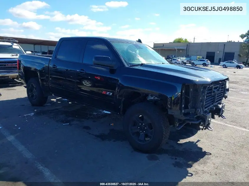 3GCUKSEJ5JG498850 2018 Chevrolet Silverado 1500 2Lz