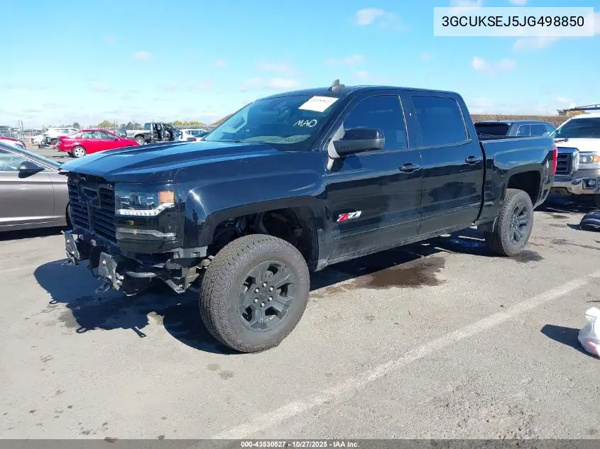 3GCUKSEJ5JG498850 2018 Chevrolet Silverado 1500 2Lz