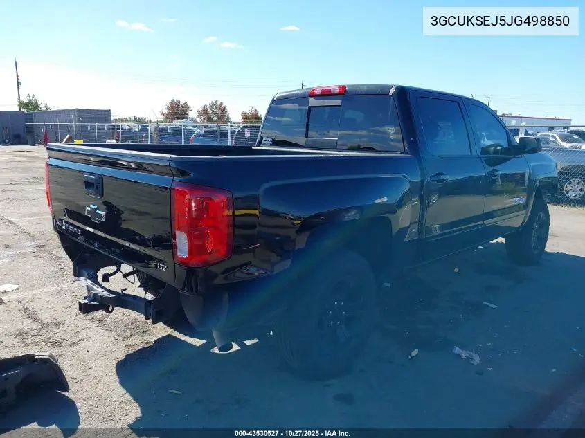 3GCUKSEJ5JG498850 2018 Chevrolet Silverado 1500 2Lz