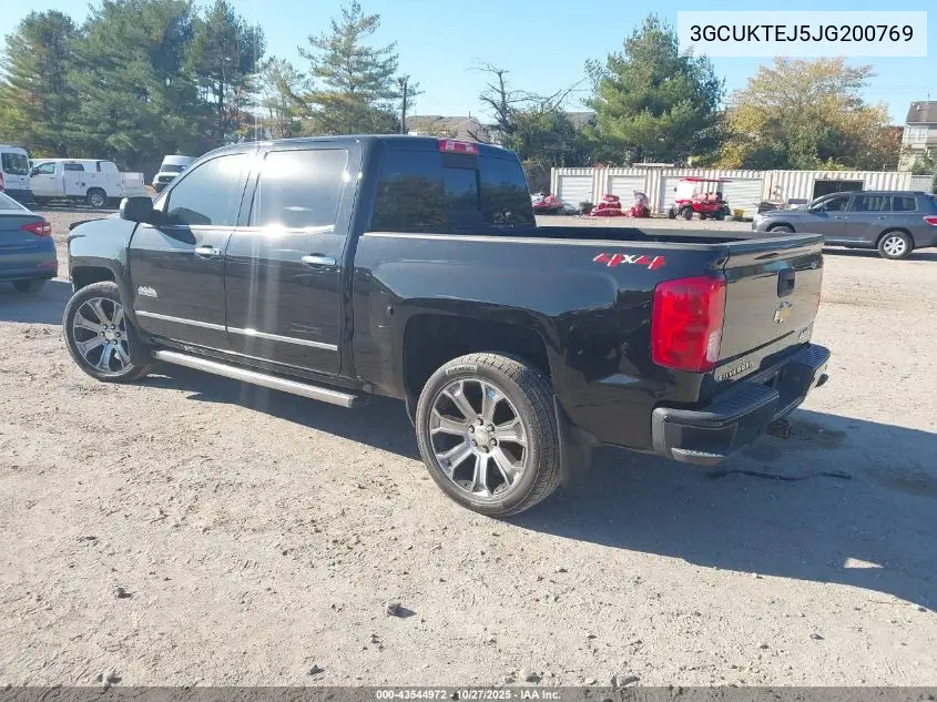 3GCUKTEJ5JG200769 2018 Chevrolet Silverado 1500 High Country