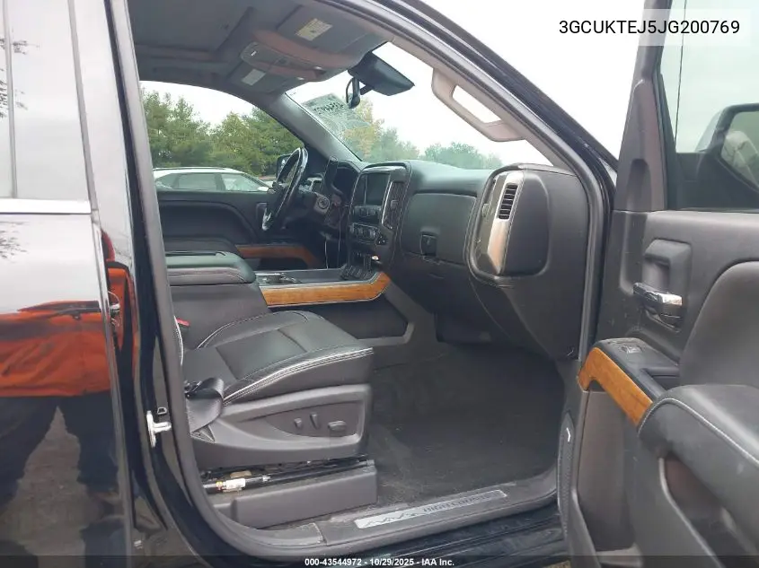 3GCUKTEJ5JG200769 2018 Chevrolet Silverado 1500 High Country