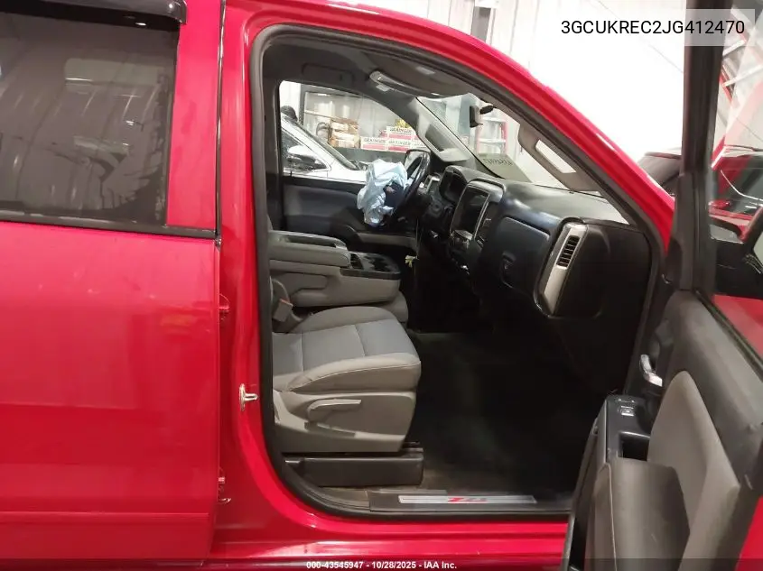 3GCUKREC2JG412470 2018 Chevrolet Silverado 1500 2Lt