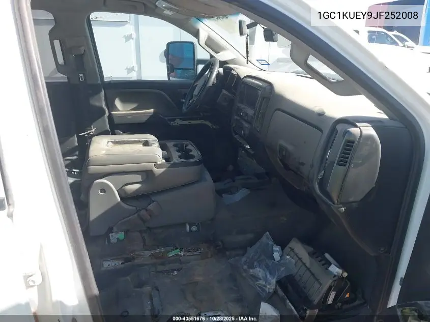 1GC1KUEY9JF252008 2018 Chevrolet Silverado 2500Hd Wt