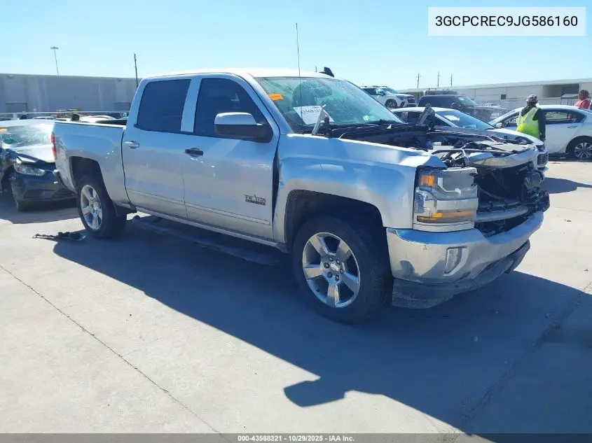 3GCPCREC9JG586160 2018 Chevrolet Silverado 1500 1Lt