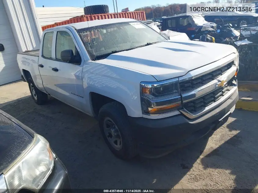 1GCRCNEH2JZ213586 2018 Chevrolet Silverado 1500 Wt