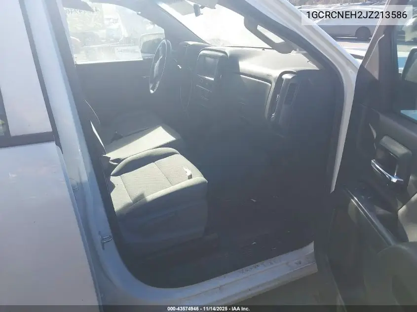 1GCRCNEH2JZ213586 2018 Chevrolet Silverado 1500 Wt