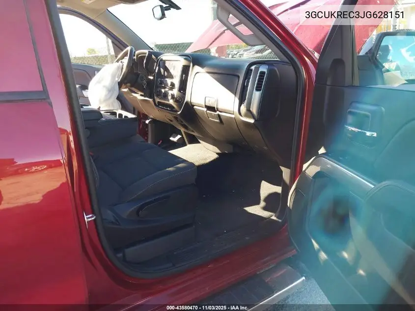 3GCUKREC3JG628151 2018 Chevrolet Silverado 1500 1Lt