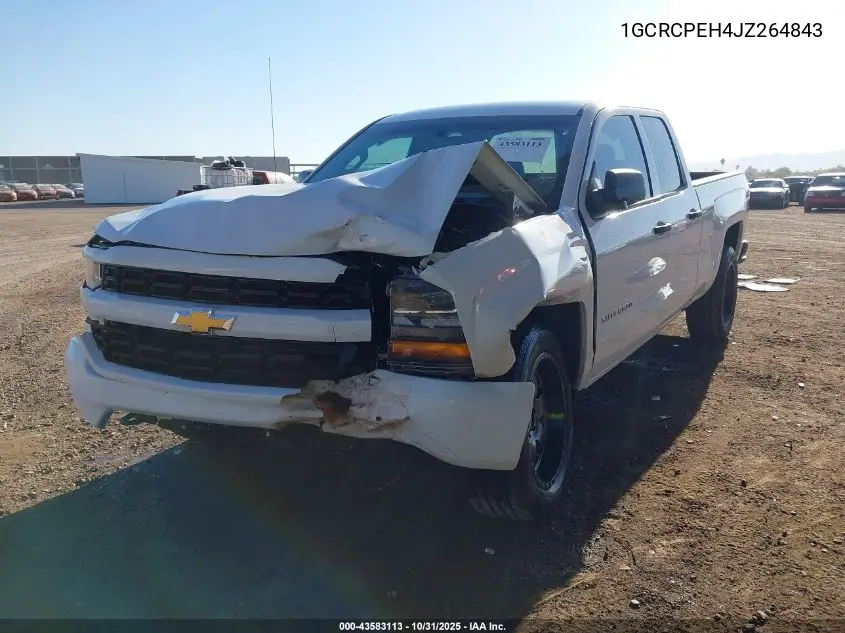 1GCRCPEH4JZ264843 2018 Chevrolet Silverado 1500 Custom