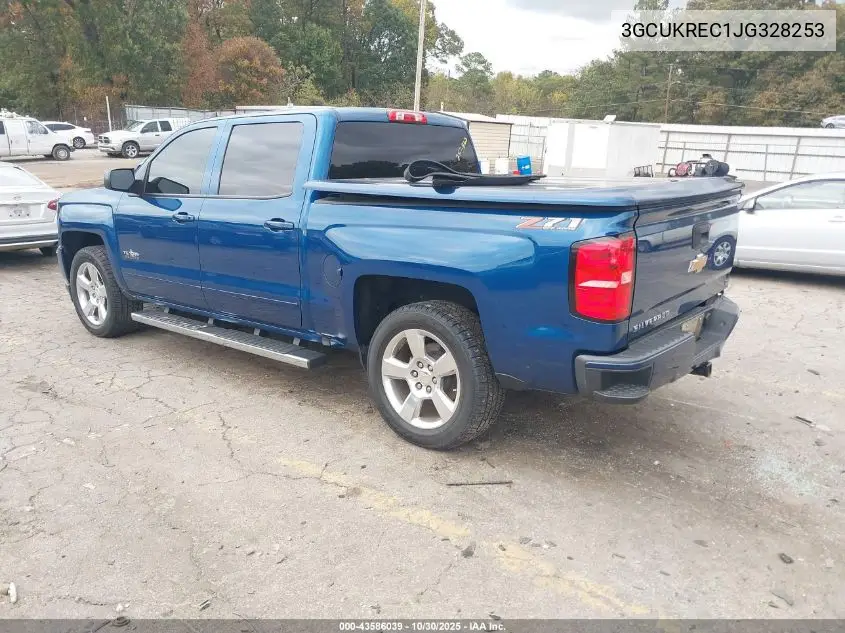 3GCUKREC1JG328253 2018 Chevrolet Silverado 1500 2Lt