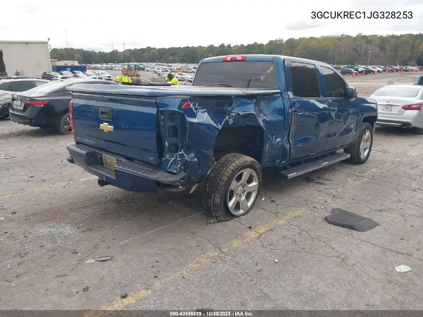 3GCUKREC1JG328253 2018 Chevrolet Silverado 1500 2Lt