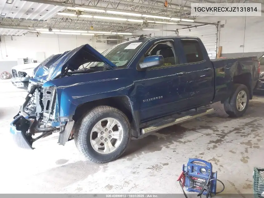 1GCVKRECXJZ131814 2018 Chevrolet Silverado 1500 2Lt