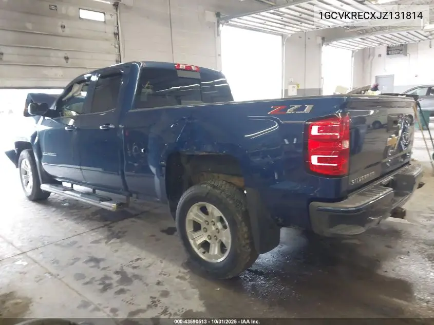 1GCVKRECXJZ131814 2018 Chevrolet Silverado 1500 2Lt