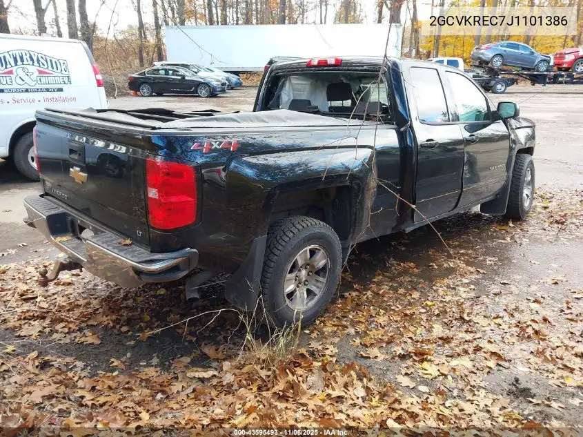 2GCVKREC7J1101386 2018 Chevrolet Silverado 1500 1Lt