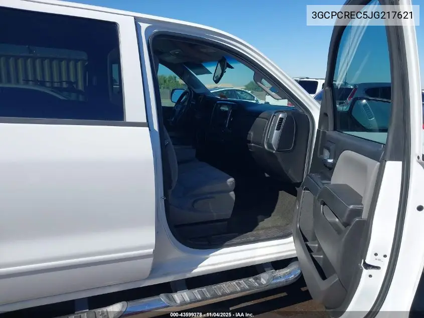 3GCPCREC5JG217621 2018 Chevrolet Silverado 1500 1Lt