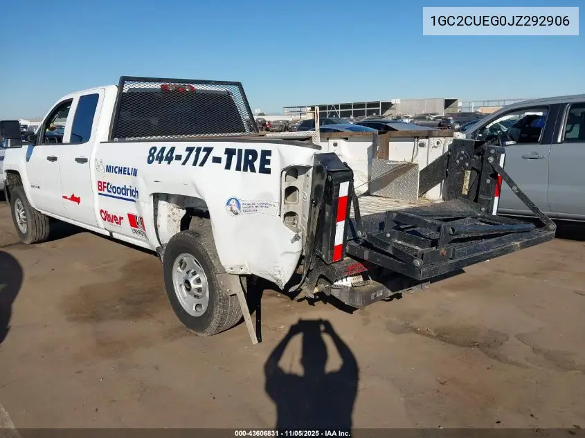 1GC2CUEG0JZ292906 2018 Chevrolet Silverado 2500Hd Wt