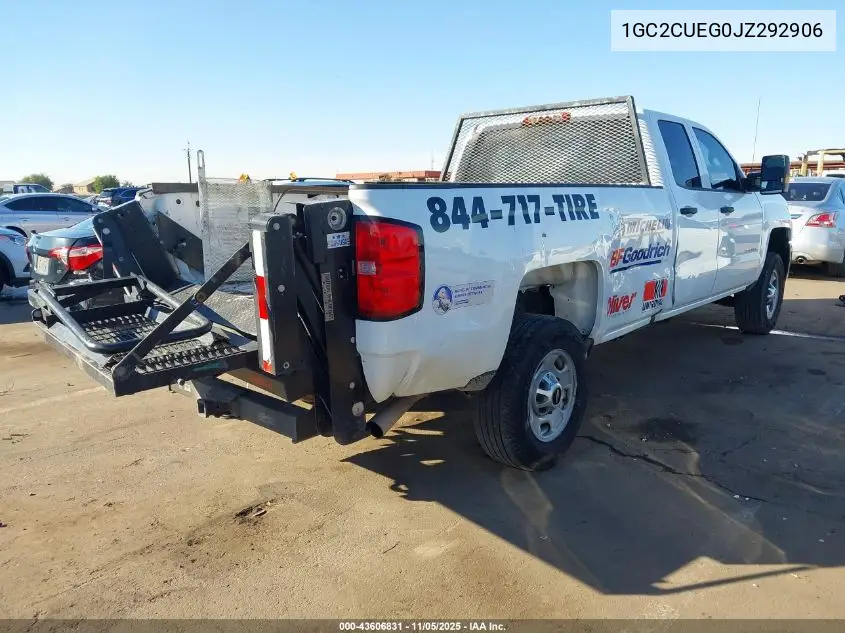 1GC2CUEG0JZ292906 2018 Chevrolet Silverado 2500Hd Wt