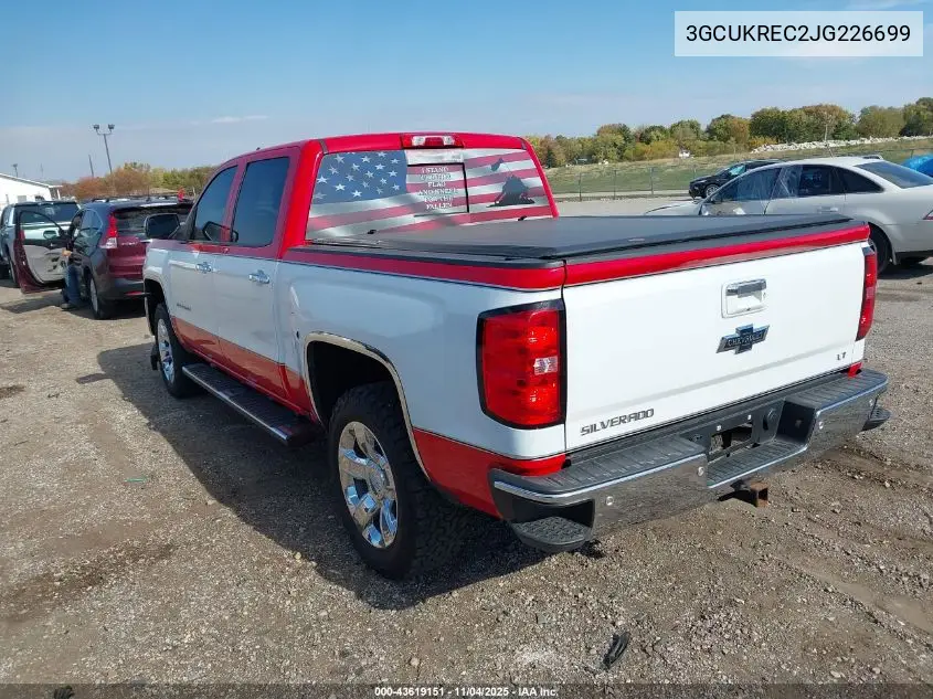 3GCUKREC2JG226699 2018 Chevrolet Silverado 1500 1Lt