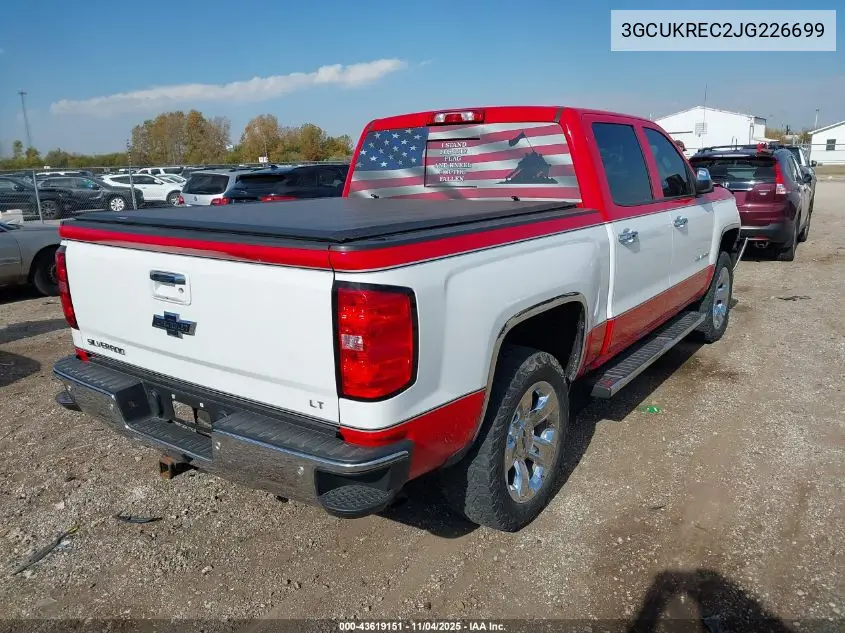 3GCUKREC2JG226699 2018 Chevrolet Silverado 1500 1Lt