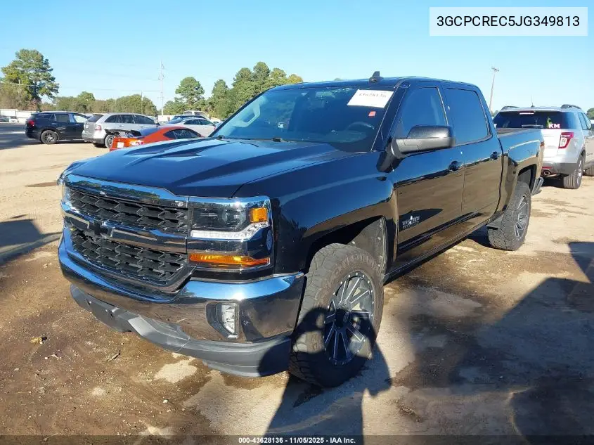 3GCPCREC5JG349813 2018 Chevrolet Silverado 1500 1Lt