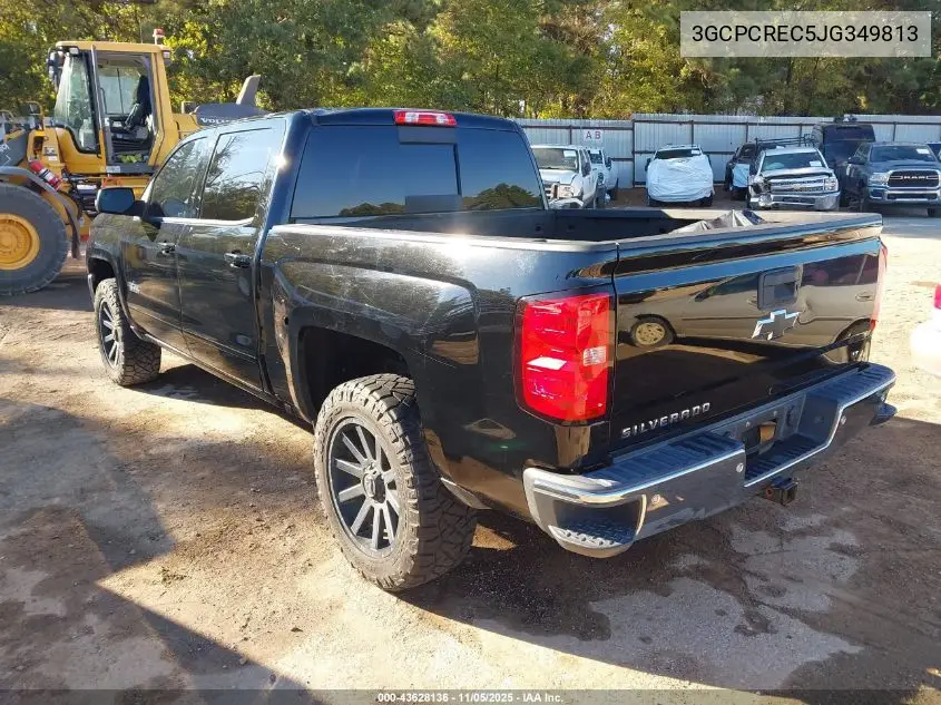 3GCPCREC5JG349813 2018 Chevrolet Silverado 1500 1Lt