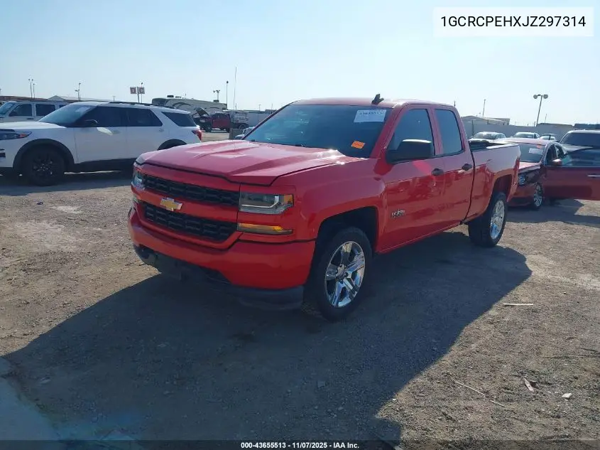1GCRCPEHXJZ297314 2018 Chevrolet Silverado 1500 Custom