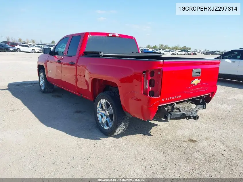 1GCRCPEHXJZ297314 2018 Chevrolet Silverado 1500 Custom