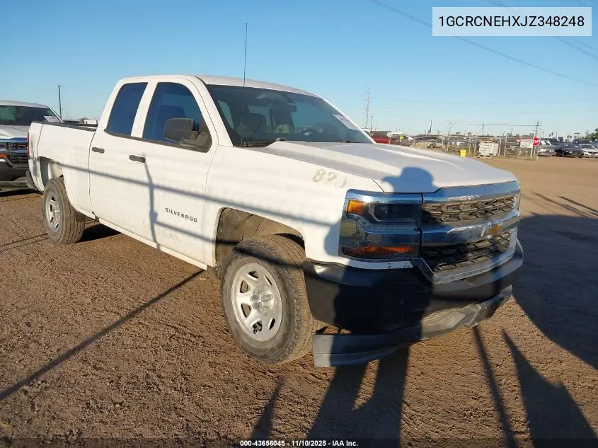 1GCRCNEHXJZ348248 2018 Chevrolet Silverado 1500 Wt