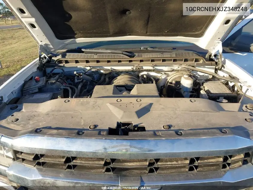 1GCRCNEHXJZ348248 2018 Chevrolet Silverado 1500 Wt