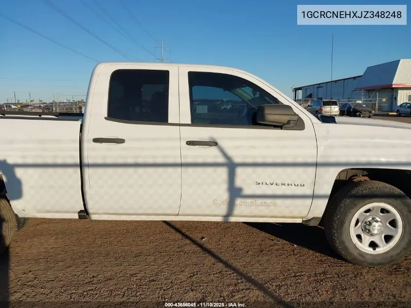 1GCRCNEHXJZ348248 2018 Chevrolet Silverado 1500 Wt