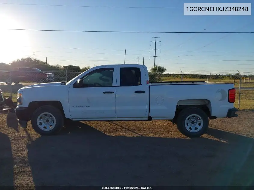 1GCRCNEHXJZ348248 2018 Chevrolet Silverado 1500 Wt