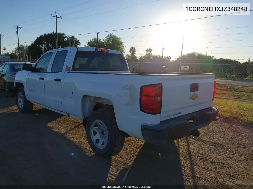 1GCRCNEHXJZ348248 2018 Chevrolet Silverado 1500 Wt