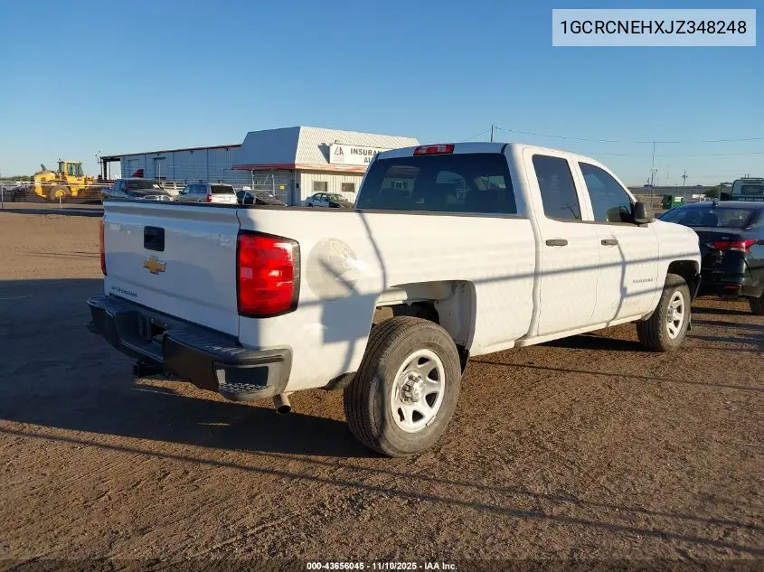 1GCRCNEHXJZ348248 2018 Chevrolet Silverado 1500 Wt