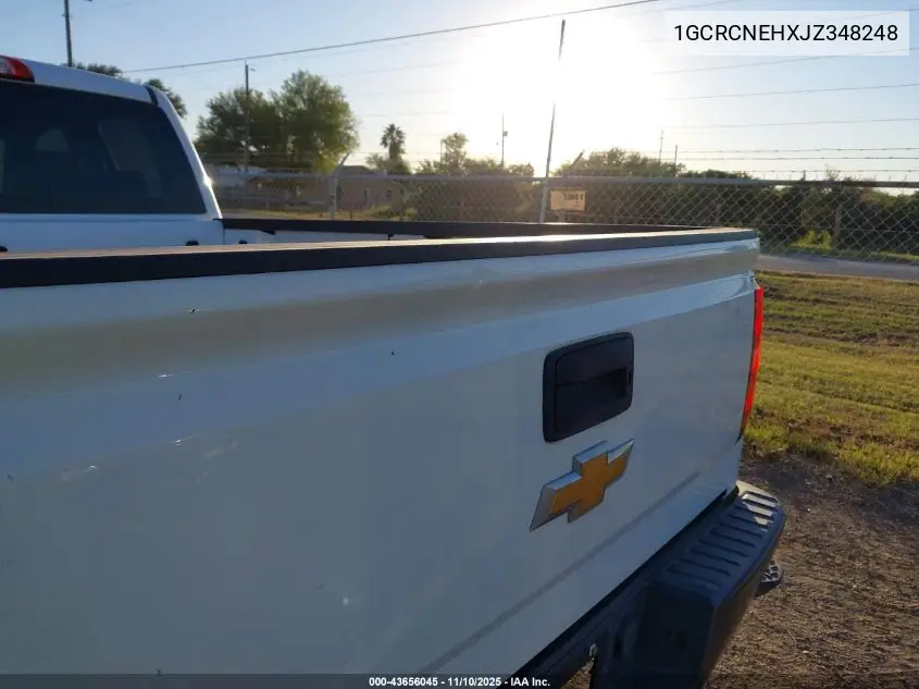 1GCRCNEHXJZ348248 2018 Chevrolet Silverado 1500 Wt
