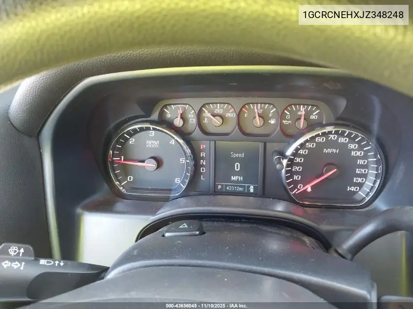 1GCRCNEHXJZ348248 2018 Chevrolet Silverado 1500 Wt