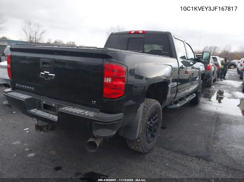 1GC1KVEY3JF167817 2018 Chevrolet Silverado 2500Hd Lt