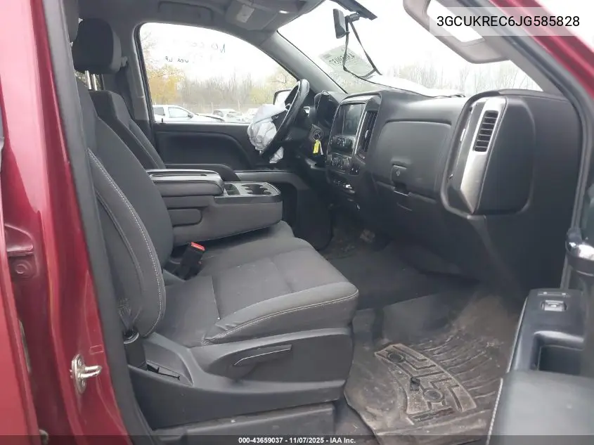 3GCUKREC6JG585828 2018 Chevrolet Silverado 1500 2Lt