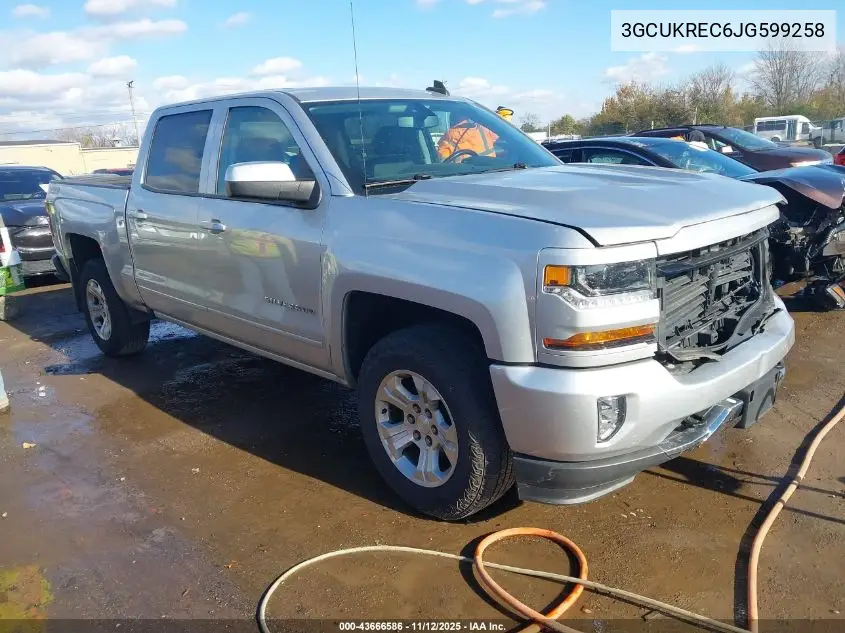 3GCUKREC6JG599258 2018 Chevrolet Silverado 1500 2Lt