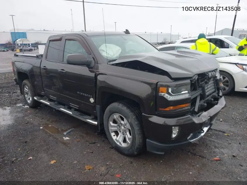 1GCVKREC8JZ143508 2018 Chevrolet Silverado 1500 2Lt
