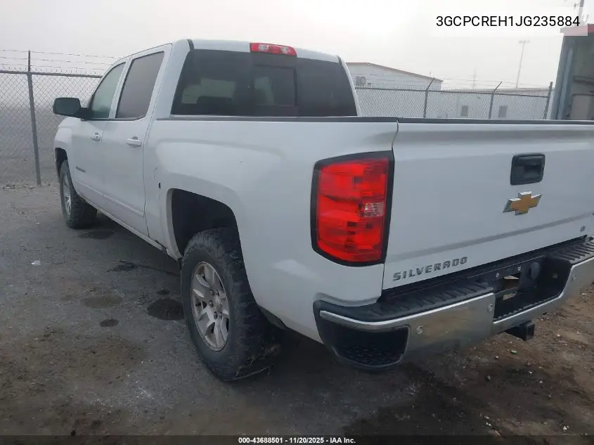 3GCPCREH1JG235884 2018 Chevrolet Silverado 1500 1Lt