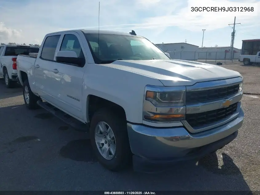 3GCPCREH9JG312968 2018 Chevrolet Silverado 1500 1Lt
