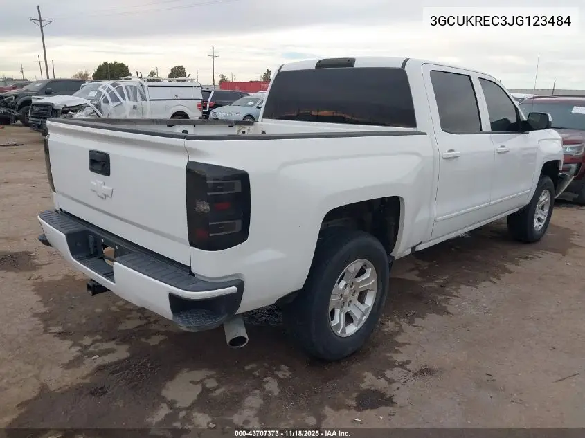 3GCUKREC3JG123484 2018 Chevrolet Silverado 1500 2Lt