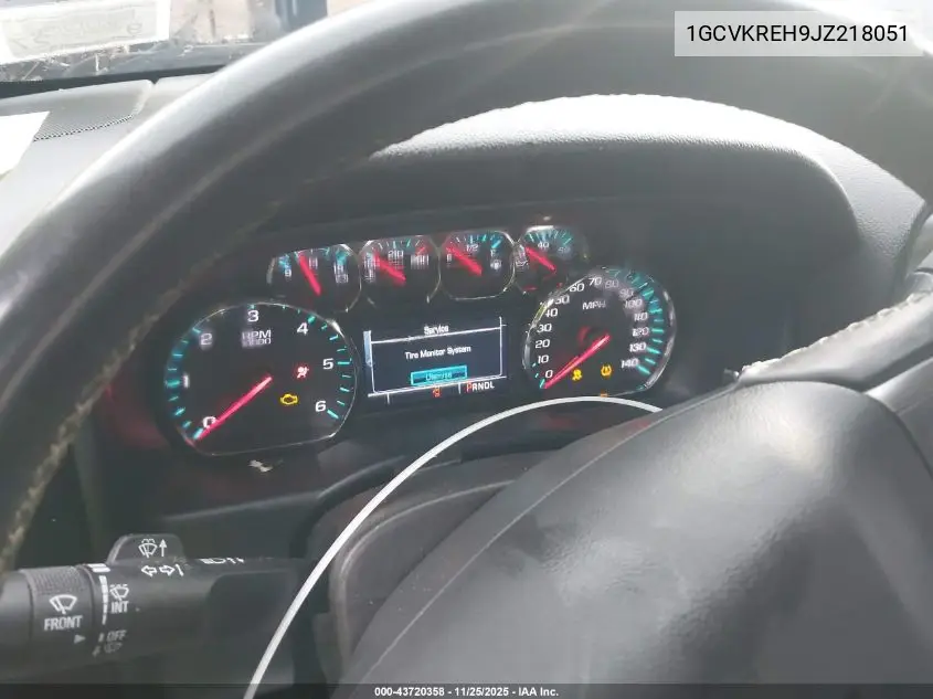 1GCVKREH9JZ218051 2018 Chevrolet Silverado 1500 1Lt