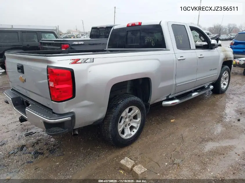 1GCVKRECXJZ356511 2018 Chevrolet Silverado 1500 2Lt