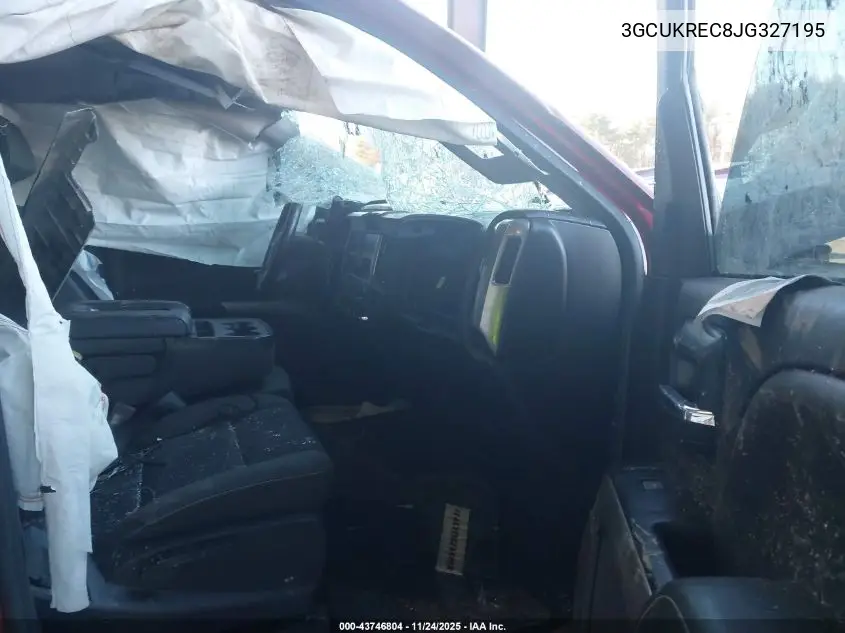 3GCUKREC8JG327195 2018 Chevrolet Silverado 1500 2Lt