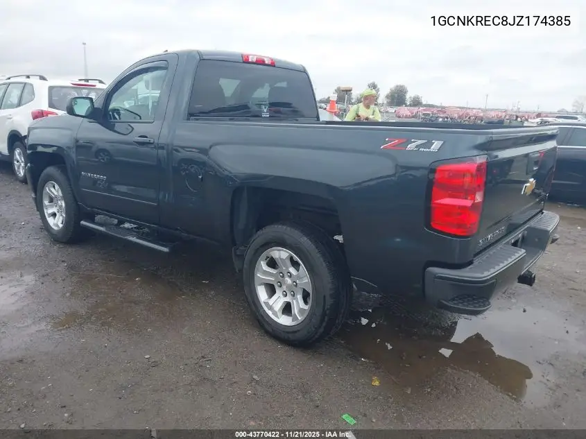 1GCNKREC8JZ174385 2018 Chevrolet Silverado 1500 2Lt