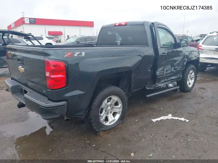 1GCNKREC8JZ174385 2018 Chevrolet Silverado 1500 2Lt