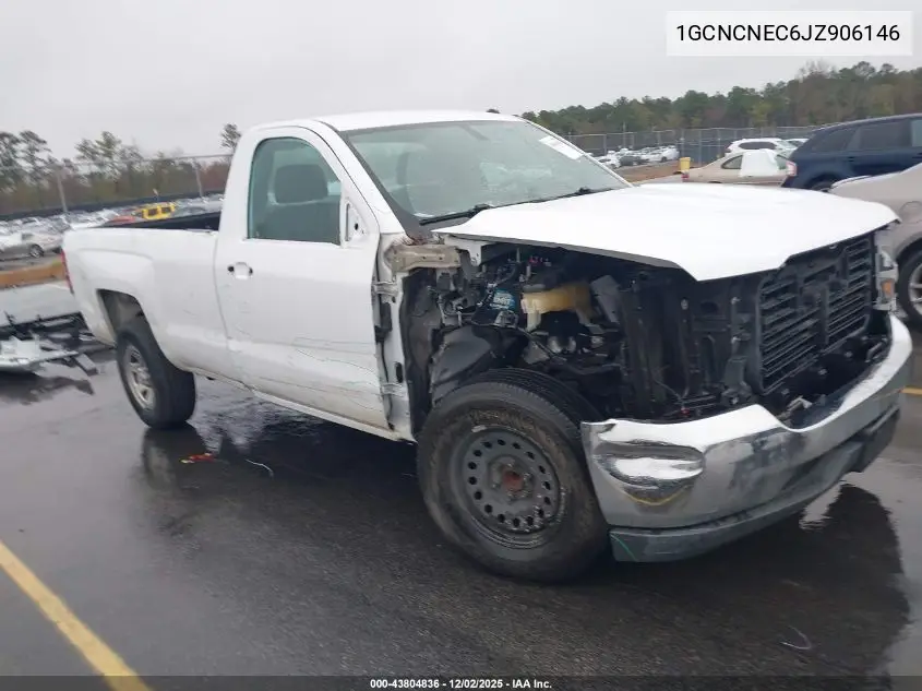 1GCNCNEC6JZ906146 2018 Chevrolet Silverado 1500 Wt