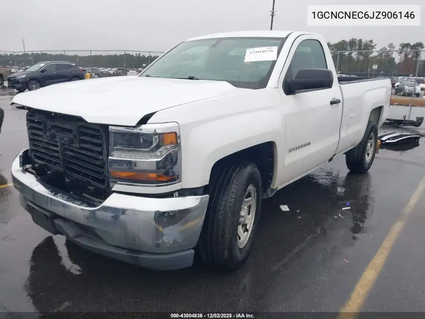 1GCNCNEC6JZ906146 2018 Chevrolet Silverado 1500 Wt
