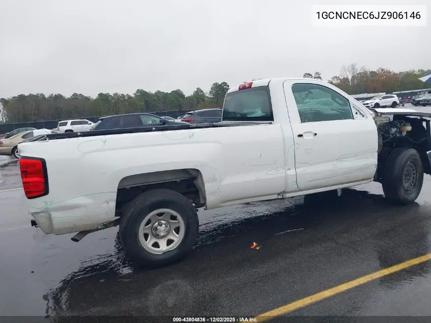 1GCNCNEC6JZ906146 2018 Chevrolet Silverado 1500 Wt